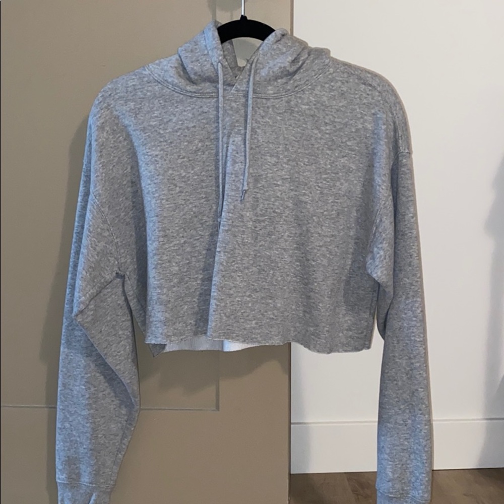 urban outfitters - cropped hoodie